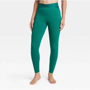 Women's High Rise Wrap
Waistband Leggings JoyLab S Green